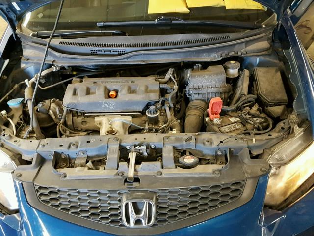 2HGFG3B17CH540024 - 2012 HONDA CIVIC EXL 蓝色 照片 7