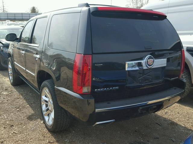 1GYS4DEF3DR186467 - 2013 CADILLAC ESCALADE P BLACK photo 3