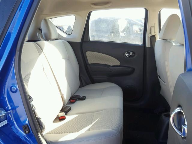 3N1CE2CP0EL431289 - 2014 NISSAN VERSA NOTE BLUE photo 6