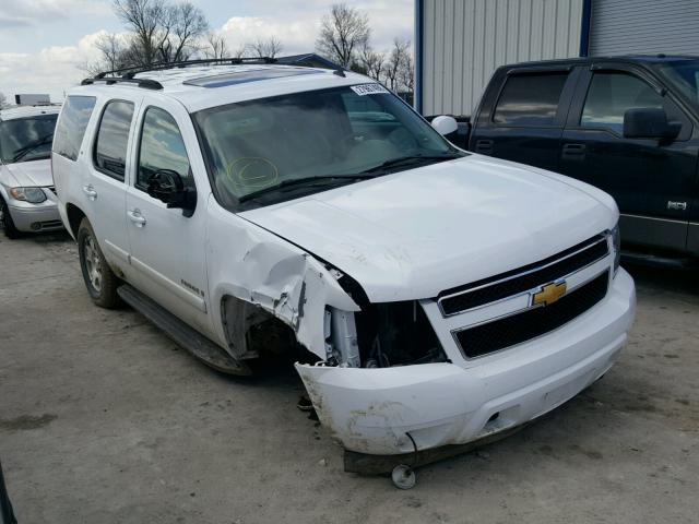 1GNFK13017R193276 - 2007 CHEVROLET TAHOE K150 WHITE photo 1