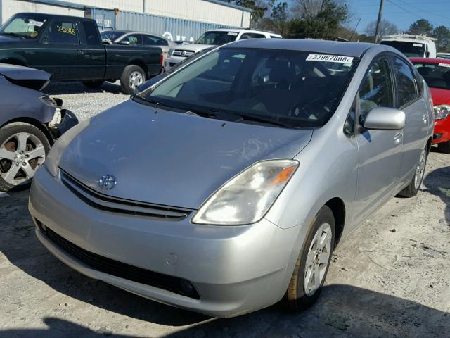 JTDKB20U657048036 - 2005 TOYOTA PRIUS SILVER photo 2