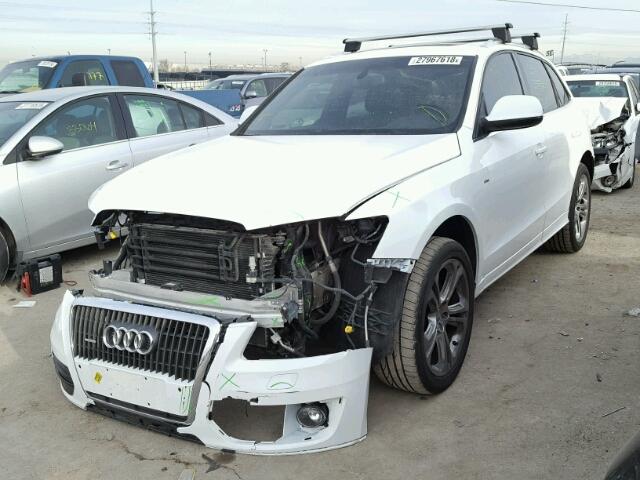 WA1KK78R19A036487 - 2009 AUDI Q5 3.2 WHITE photo 2