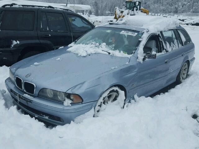 WBADS43462GD86516 - 2002 BMW 525 IT AUT BLUE photo 2