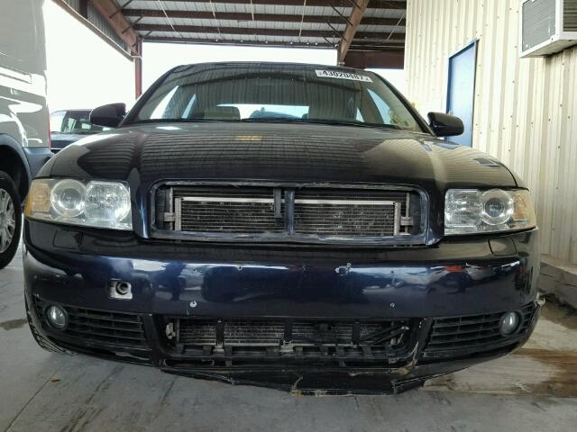 WAUJC68E63A252359 - 2003 AUDI A4 1.8T BLUE photo 9