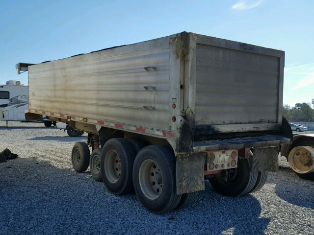 48X2E264271005138 - 2007 DUMP TRAILER SILVER photo 3