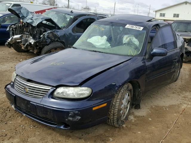 1G1NE52M8X6241079 - 1999 CHEVROLET MALIBU LS ლურჯი ფოტო 2