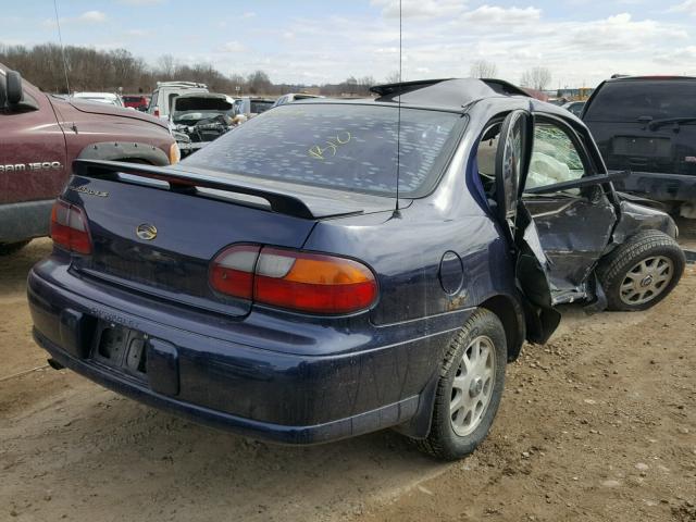 1G1NE52M8X6241079 - 1999 CHEVROLET MALIBU LS ლურჯი ფოტო 4
