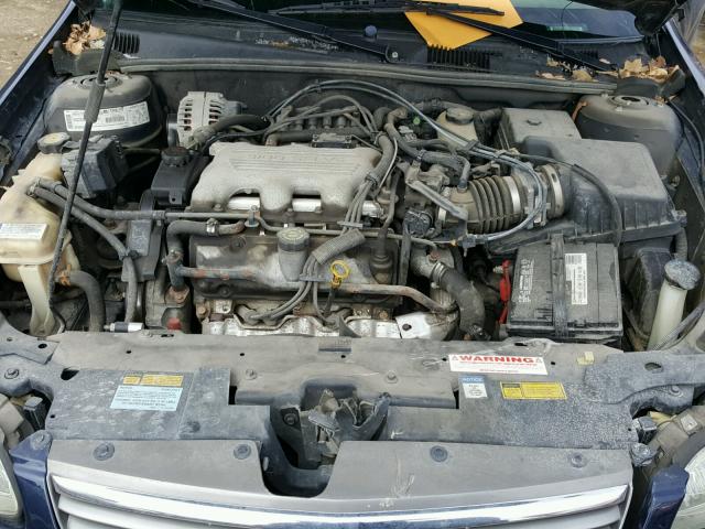 1G1NE52M8X6241079 - 1999 CHEVROLET MALIBU LS ლურჯი ფოტო 7