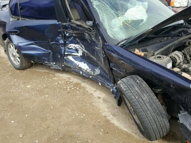 1G1NE52M8X6241079 - 1999 CHEVROLET MALIBU LS ლურჯი ფოტო 9