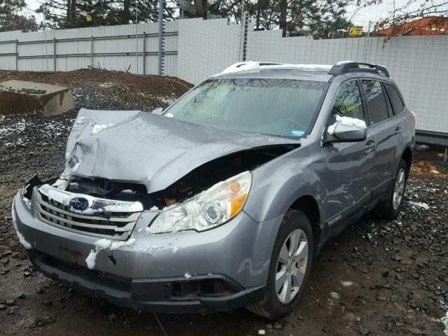 4S4BRBCC3A3383752 - 2010 SUBARU OUTBACK 2. SILVER photo 2