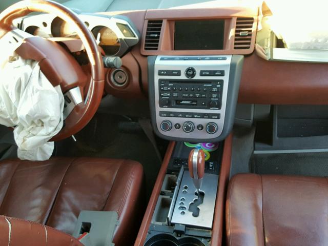 JN8AZ08T33W102438 - 2003 NISSAN MURANO SL BROWN photo 9