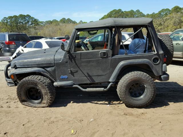 1J4FA29165P323296 - 2005 JEEP WRANGLER / BLACK photo 9