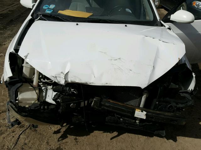 KMHDU46D07U213293 - 2007 HYUNDAI ELANTRA GL WHITE photo 7