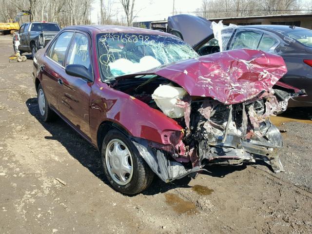 2T1BR12E9WC093483 - 1998 TOYOTA COROLLA VE RED photo 1