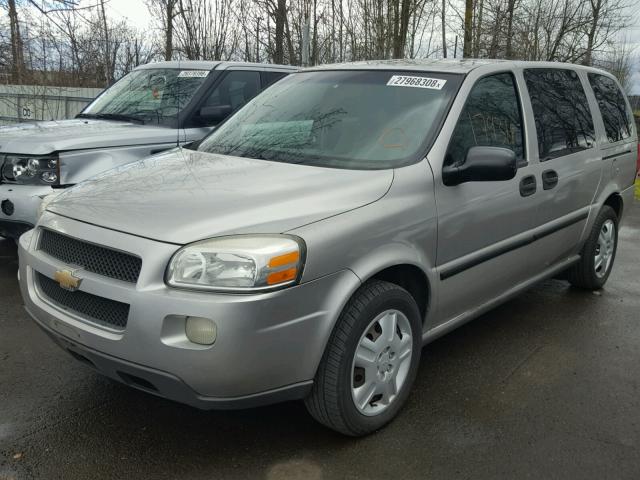 1GNDV23L16D125957 - 2006 CHEVROLET UPLANDER L SILVER photo 2