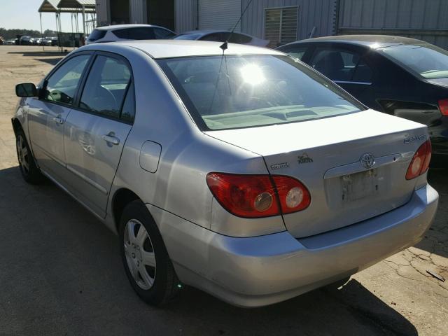 2T1BR30E97C728315 - 2007 TOYOTA COROLLA CE SILVER photo 3