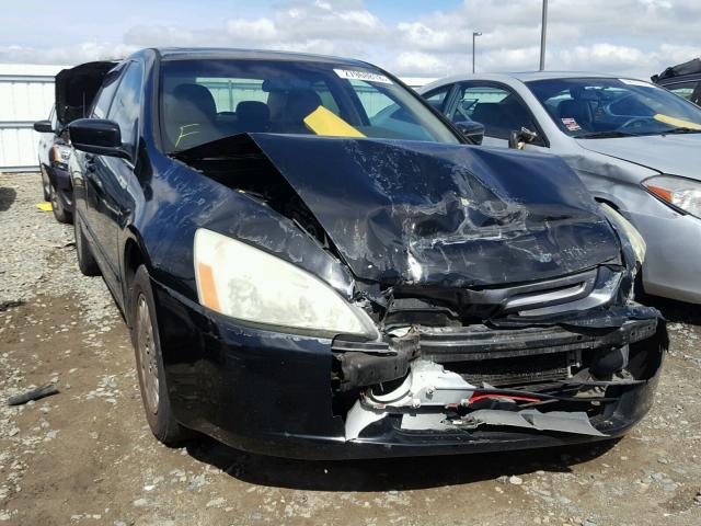 1HGCM56825A135155 - 2005 HONDA ACCORD EX BLACK photo 1