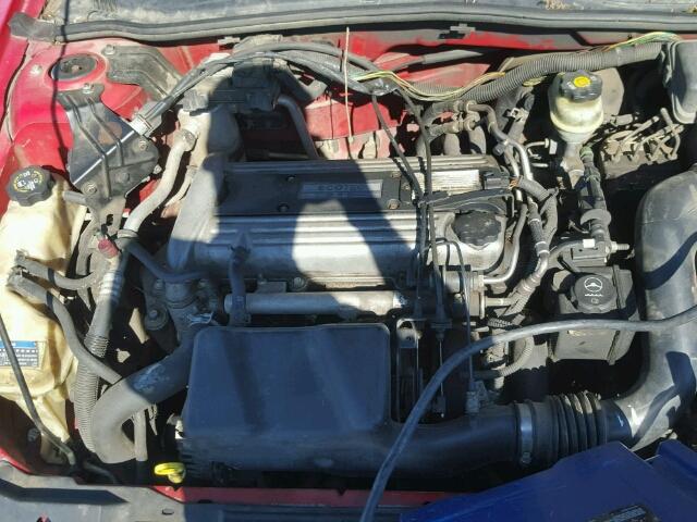 1G1JF12FX47259059 - 2004 CHEVROLET CAVALIER L RED photo 7