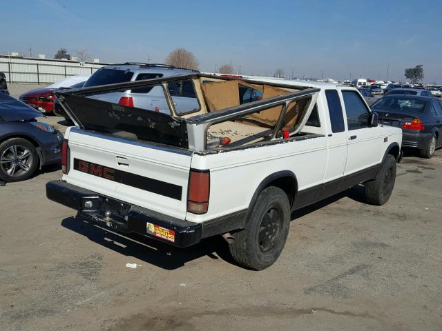 1GTDT19Z7K8507269 - 1989 GMC S TRUCK S1 WHITE photo 4