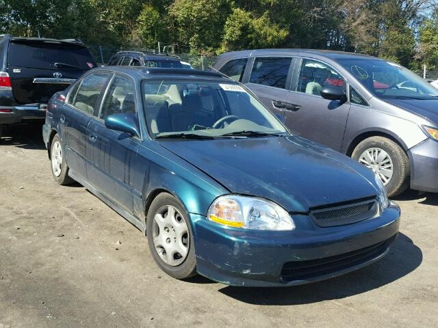 2HGEJ8640WH541714 - 1998 HONDA CIVIC EX Yaşıl foto 1