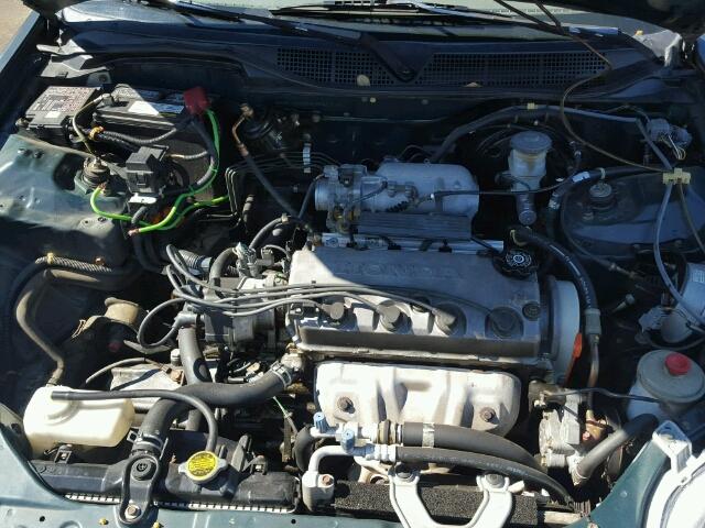 2HGEJ8640WH541714 - 1998 HONDA CIVIC EX Yaşıl foto 7