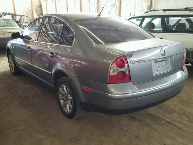 WVWPD63B34P049144 - 2004 VOLKSWAGEN PASSAT GLS SILVER photo 3