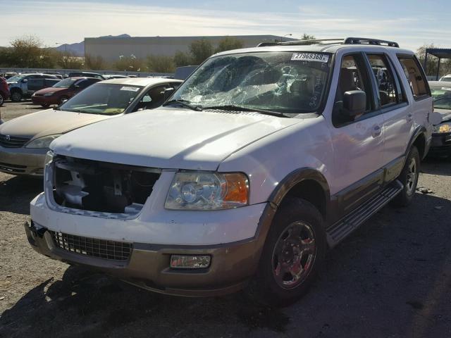 1FMFU17596LA51733 - 2006 FORD EXPEDITION WHITE photo 2