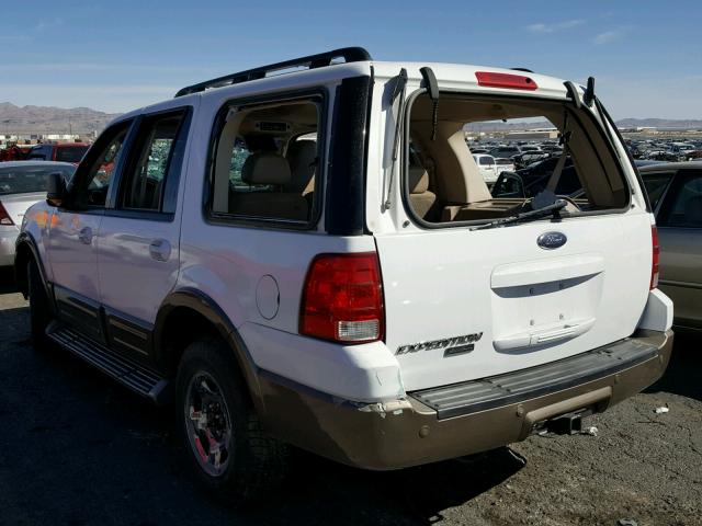 1FMFU17596LA51733 - 2006 FORD EXPEDITION WHITE photo 3