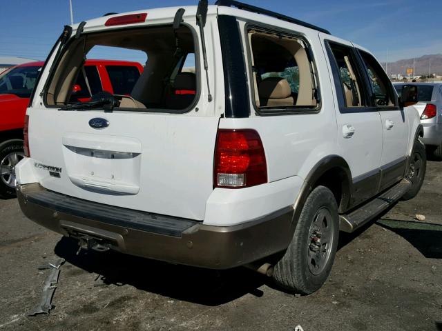 1FMFU17596LA51733 - 2006 FORD EXPEDITION WHITE photo 4