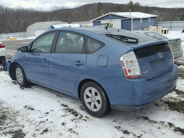 JTDKB20U977634815 - 2007 TOYOTA PRIUS BLUE photo 3