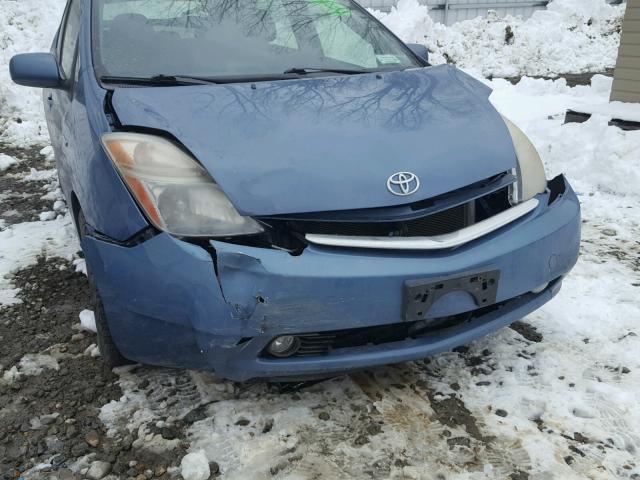 JTDKB20U977634815 - 2007 TOYOTA PRIUS BLUE photo 9