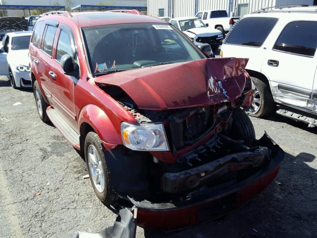 1D8HB58N98F140469 - 2008 DODGE DURANGO LI MAROON photo 1