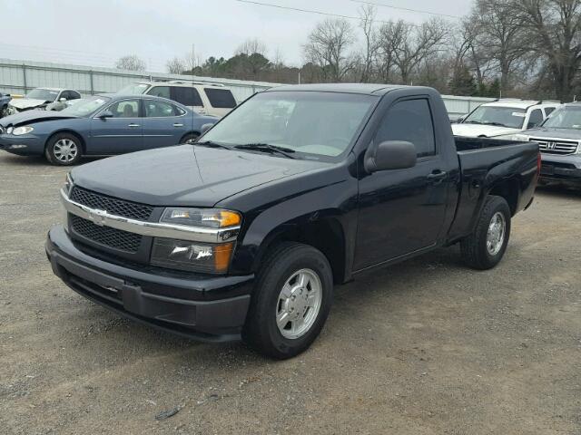 1GCCS149578219702 - 2007 CHEVROLET COLORADO BLACK photo 2