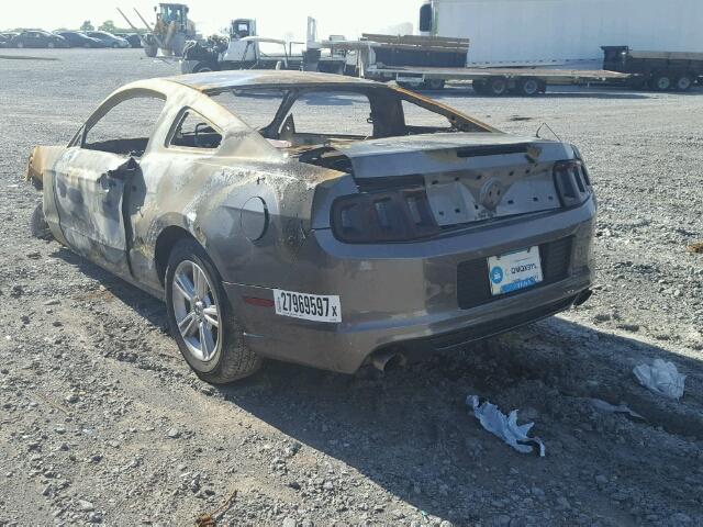 1ZVBP8AM2E5299180 - 2014 FORD MUSTANG BURN photo 3