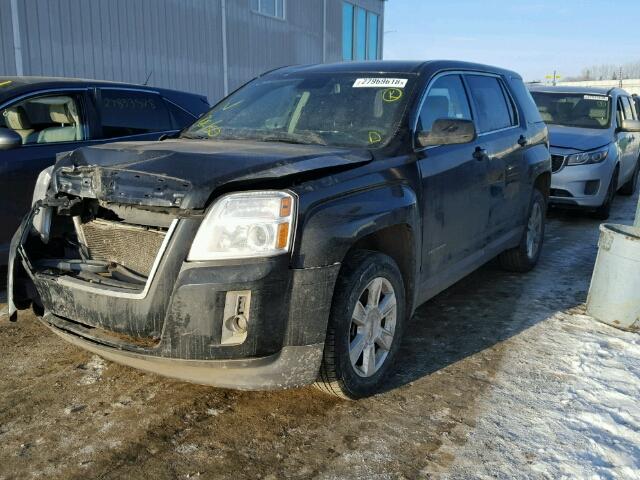 2GKALMEK5C6198328 - 2012 GMC TERRAIN SL BLACK photo 2