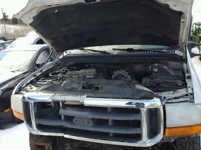 1FTSW31F4YED14177 - 2000 FORD F350 SRW S WHITE photo 7