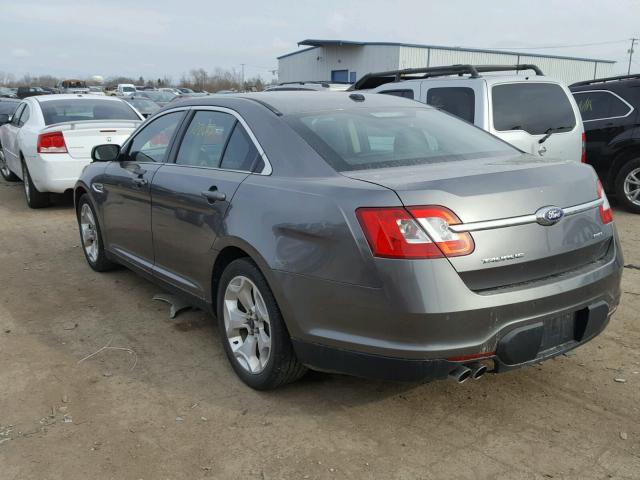 1FAHP2EW8BG102122 - 2011 FORD TAURUS SEL GRAY photo 3