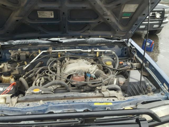 5N1ED28T91C517443 - 2001 NISSAN XTERRA XE BLUE photo 7