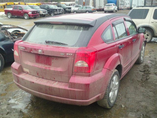 1B3HB48B57D114350 - 2007 DODGE CALIBER SX RED photo 4