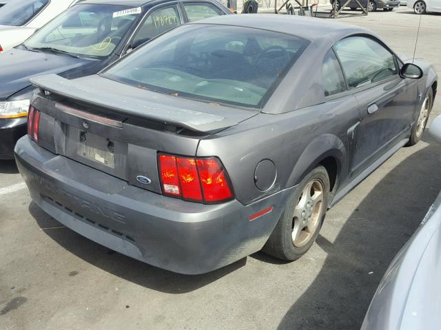 1FAFP40473F352483 - 2003 FORD MUSTANG GRAY photo 4