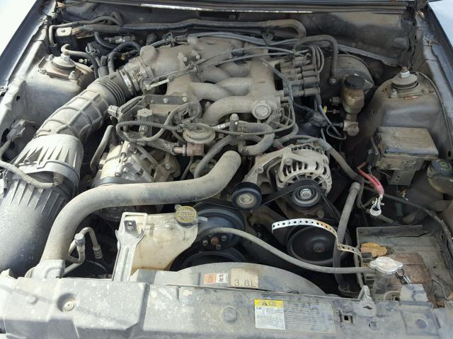 1FAFP40473F352483 - 2003 FORD MUSTANG GRAY photo 7