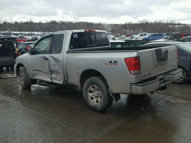 1N6AA06BX5N576051 - 2005 NISSAN TITAN XE SILVER photo 3