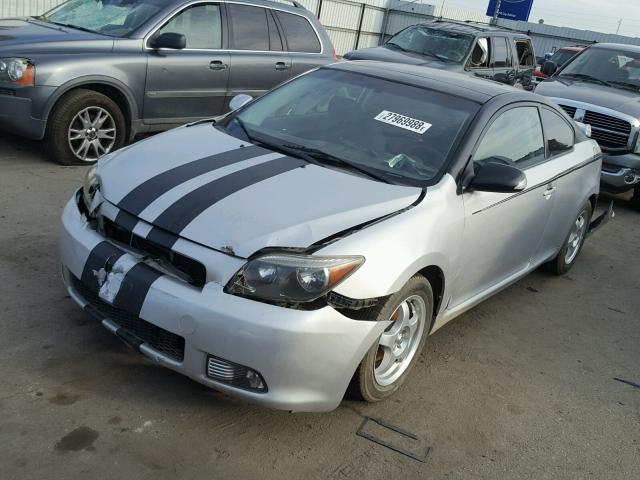 JTKDE177150039885 - 2005 TOYOTA SCION TC SILVER photo 2