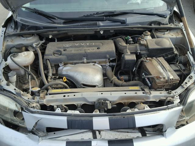 JTKDE177150039885 - 2005 TOYOTA SCION TC SILVER photo 7