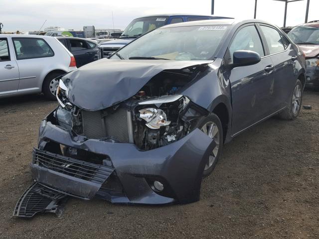 5YFBPRHE9FP193482 - 2015 TOYOTA COROLLA EC 石墨色 照片 2