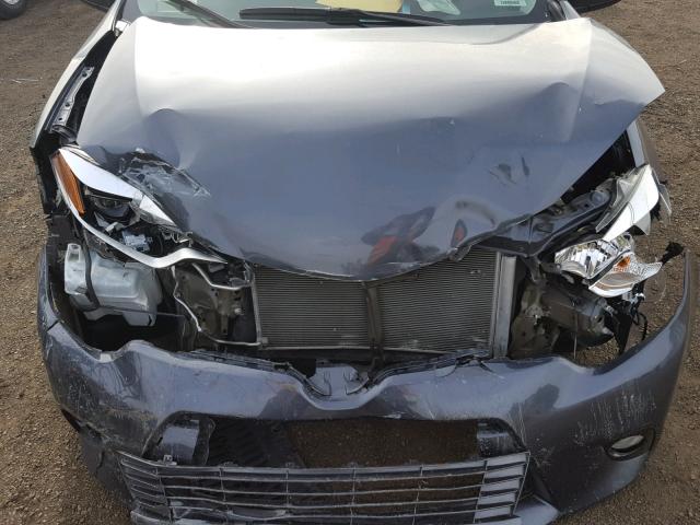 5YFBPRHE9FP193482 - 2015 TOYOTA COROLLA EC 石墨色 照片 7