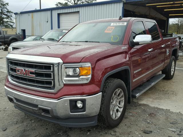 3GTP1VEC5EG150023 - 2014 GMC SIERRA C15 BURGUNDY photo 2