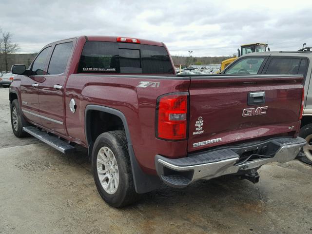 3GTP1VEC5EG150023 - 2014 GMC SIERRA C15 BURGUNDY photo 3