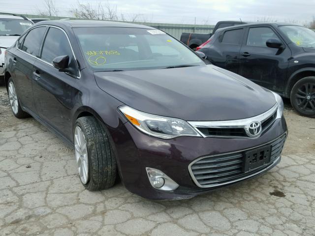 4T1BK1EB9DU017103 - 2013 TOYOTA AVALON BAS MAROON photo 1
