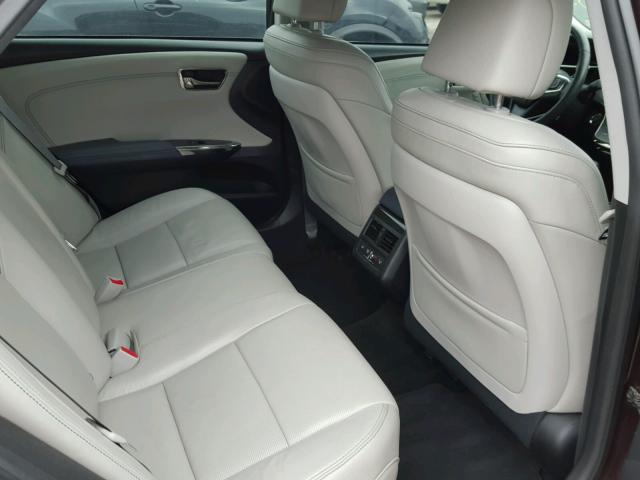 4T1BK1EB9DU017103 - 2013 TOYOTA AVALON BAS MAROON photo 6